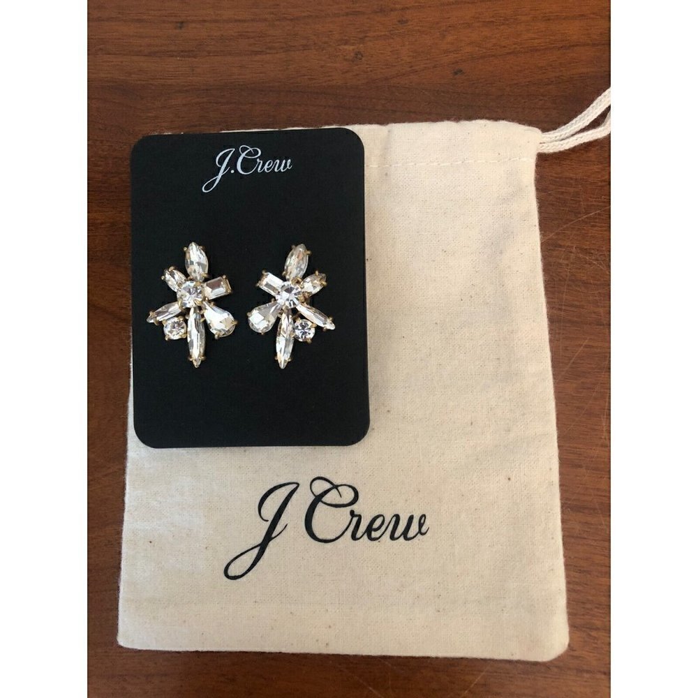 NWT JCrew Bristol Wild Flower Earrings